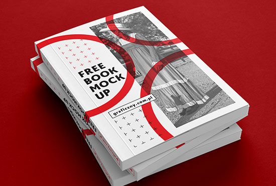 Book, brochure mock-up