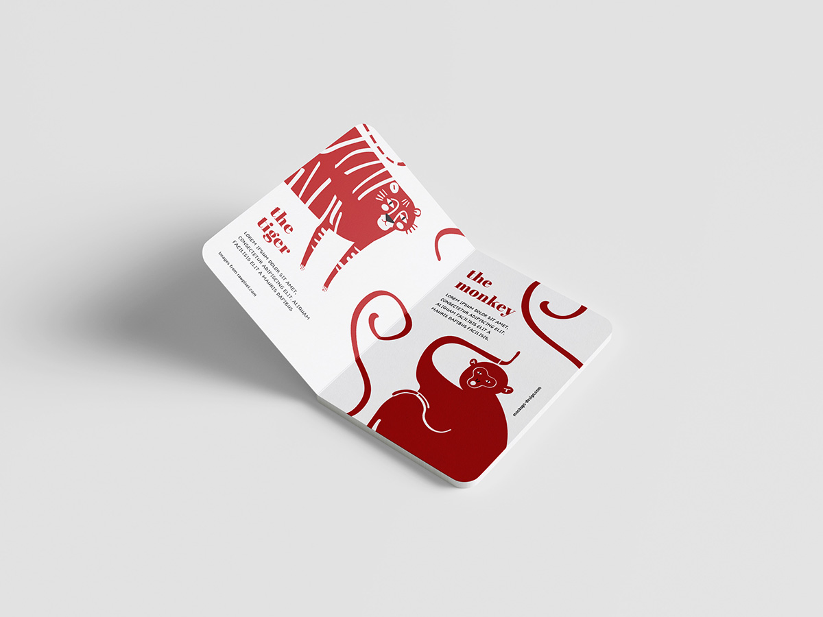 Free childrens book mockup