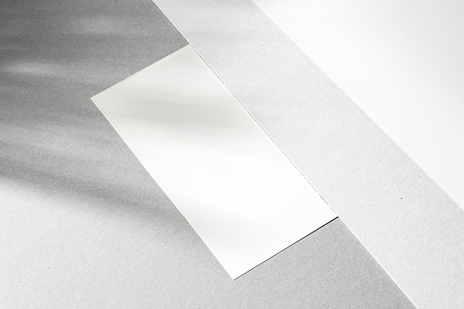 Single DL flyer with some cardboard mockup