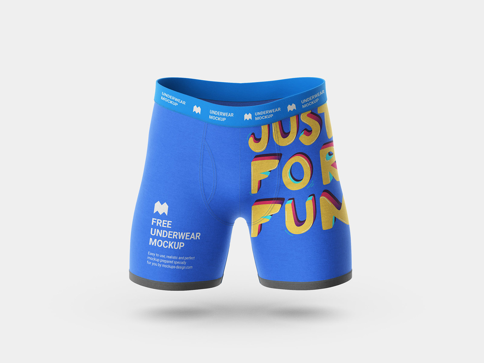 Free mens underwear mockup