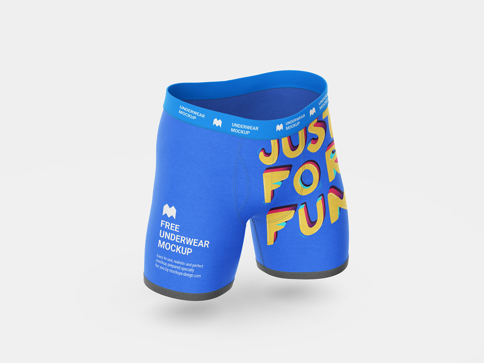 Free mens underwear mockup
