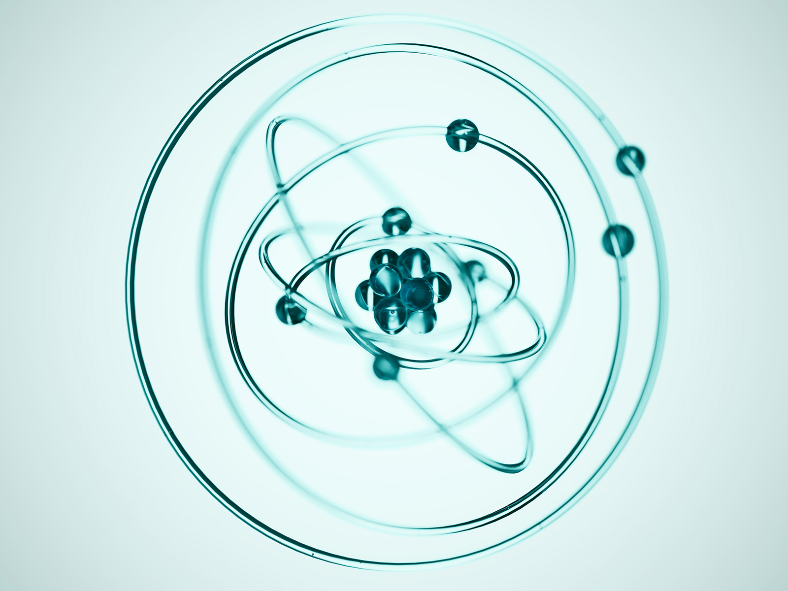 Free atoms / molecules mockup