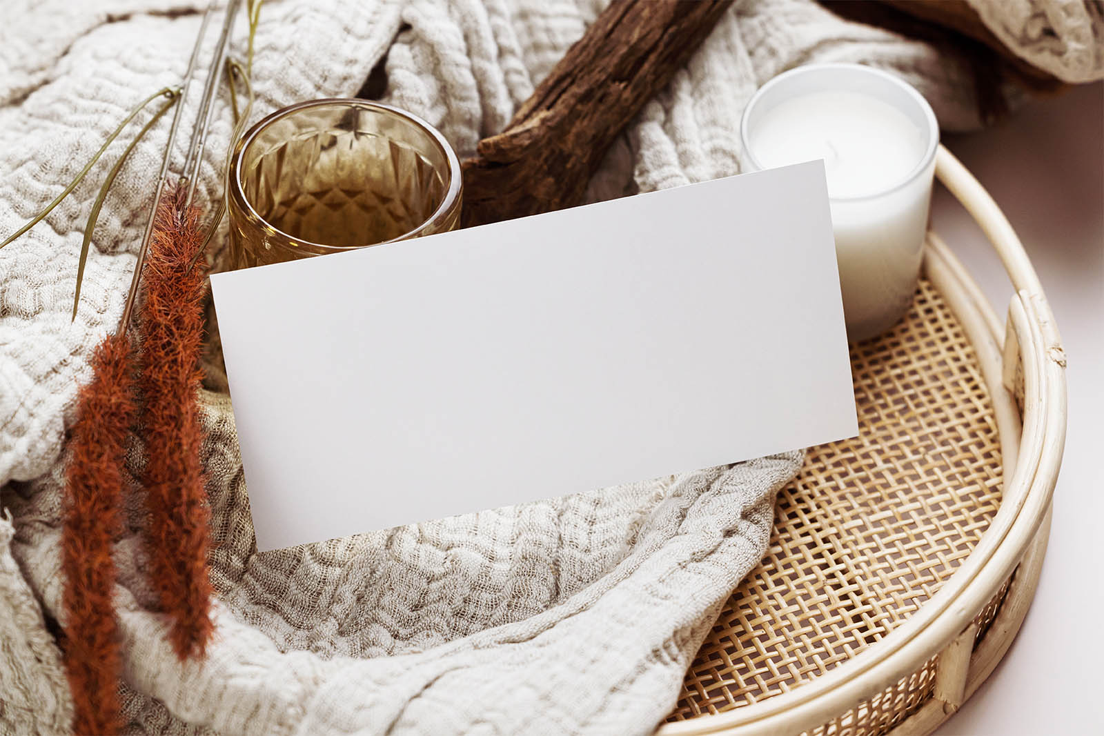Free horizontal DL flyer mockup