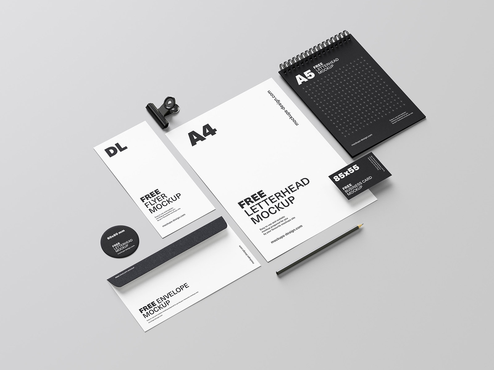 Stationery mockup