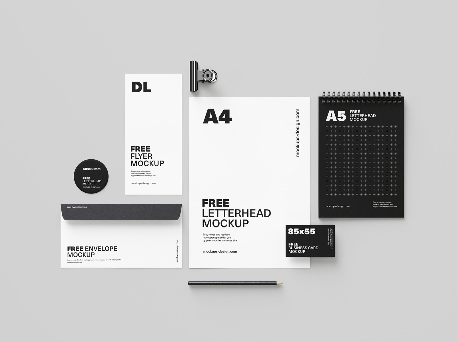 Stationery mockup