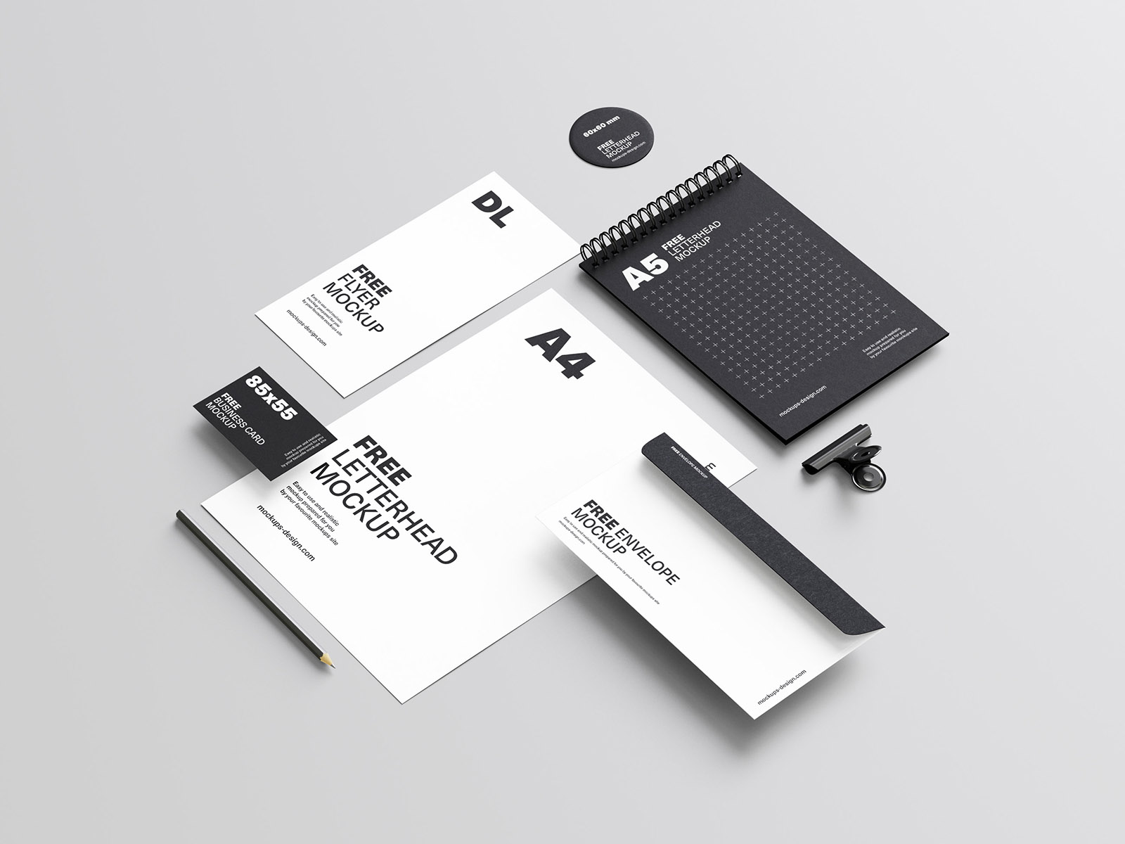Stationery mockup