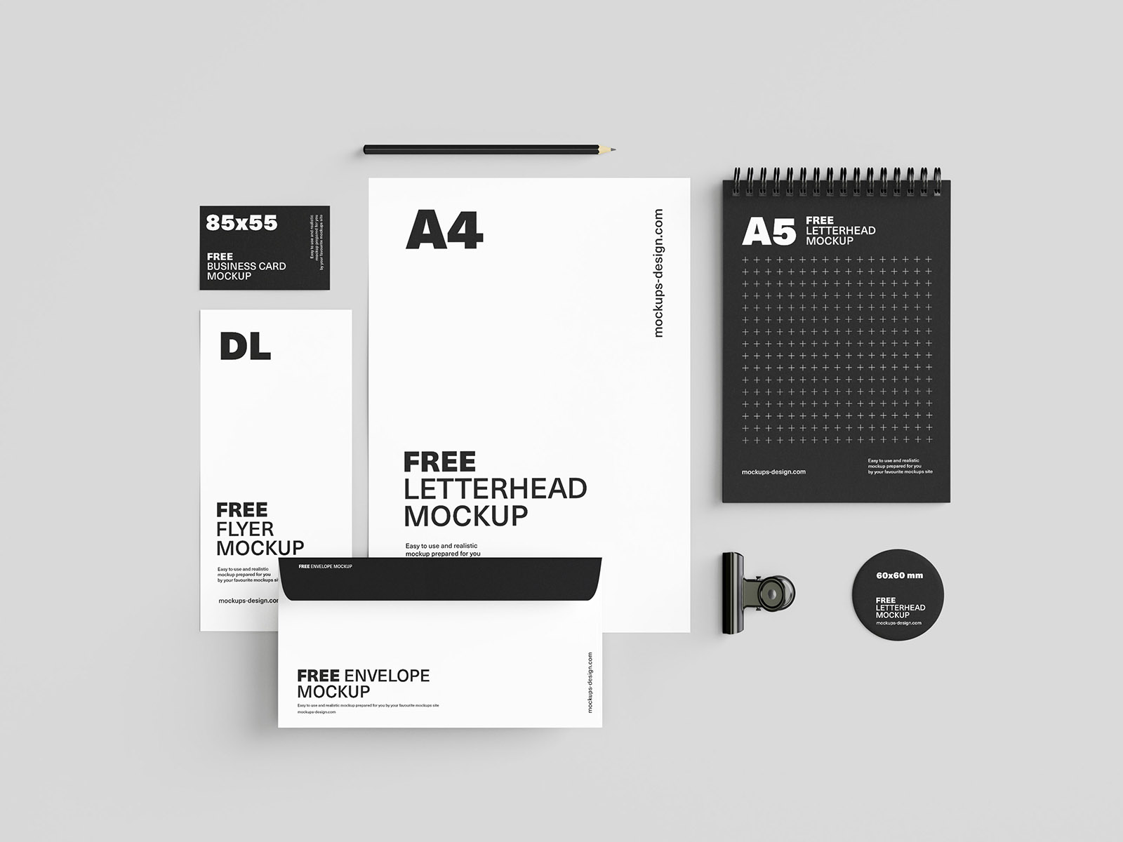 Stationery mockup