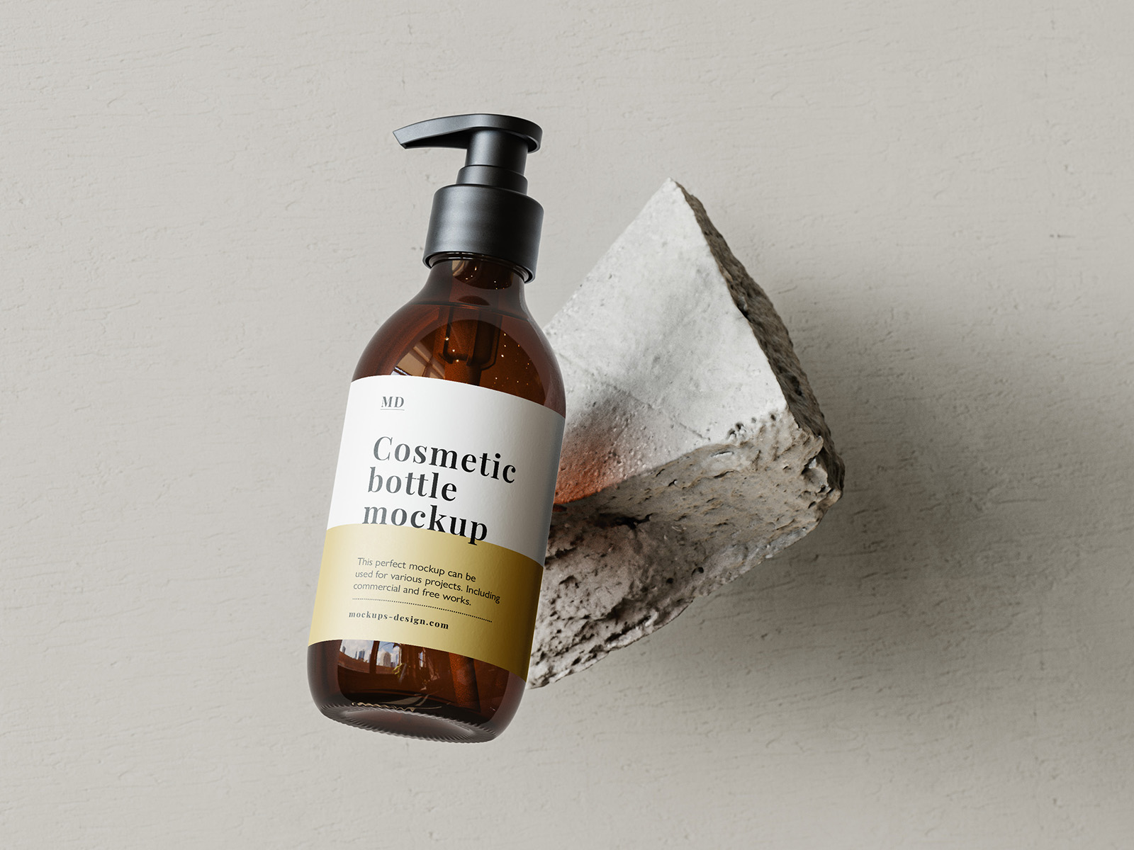 Free aromatherpahy line mockup