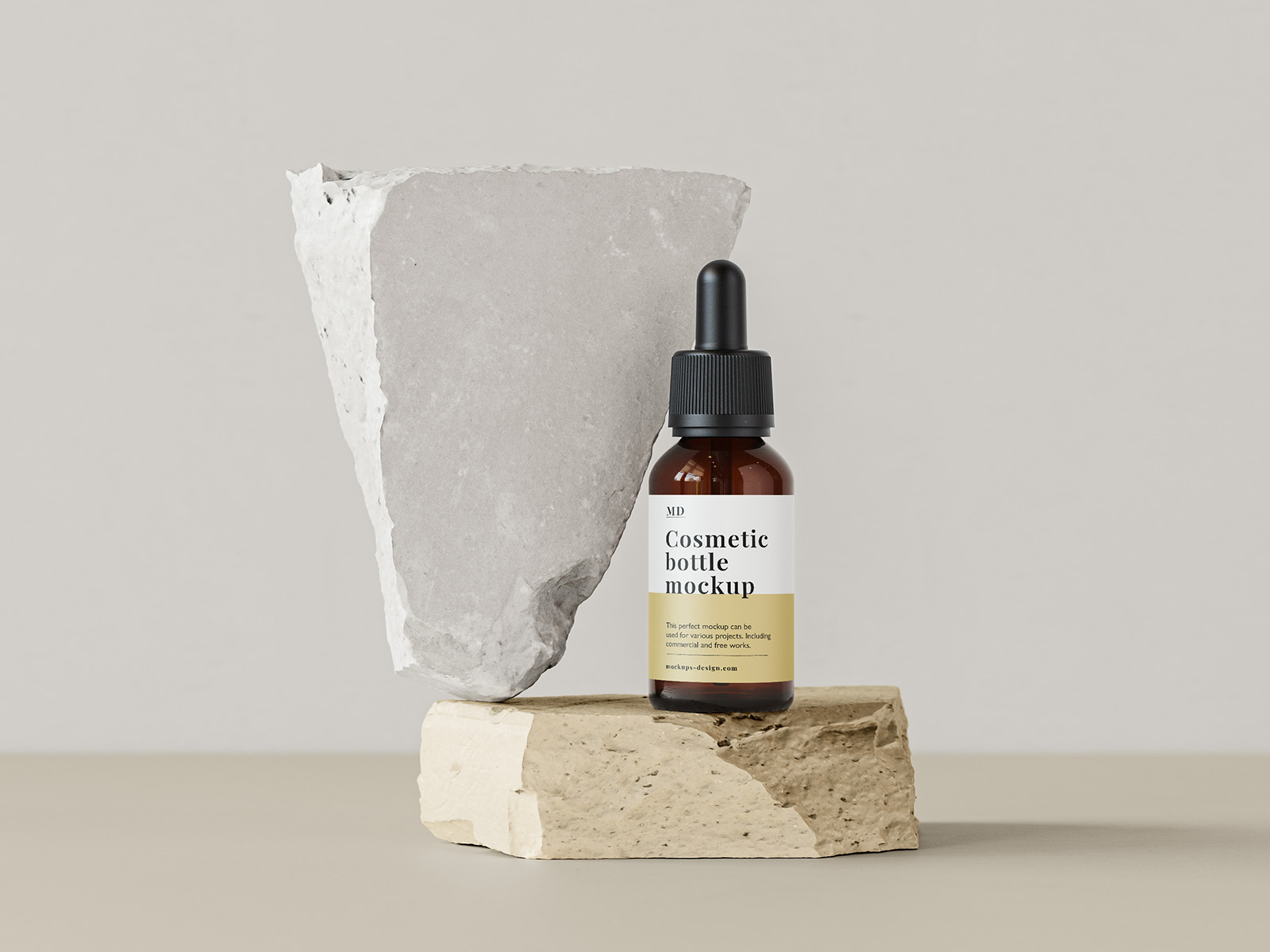 Free aromatherpahy line mockup