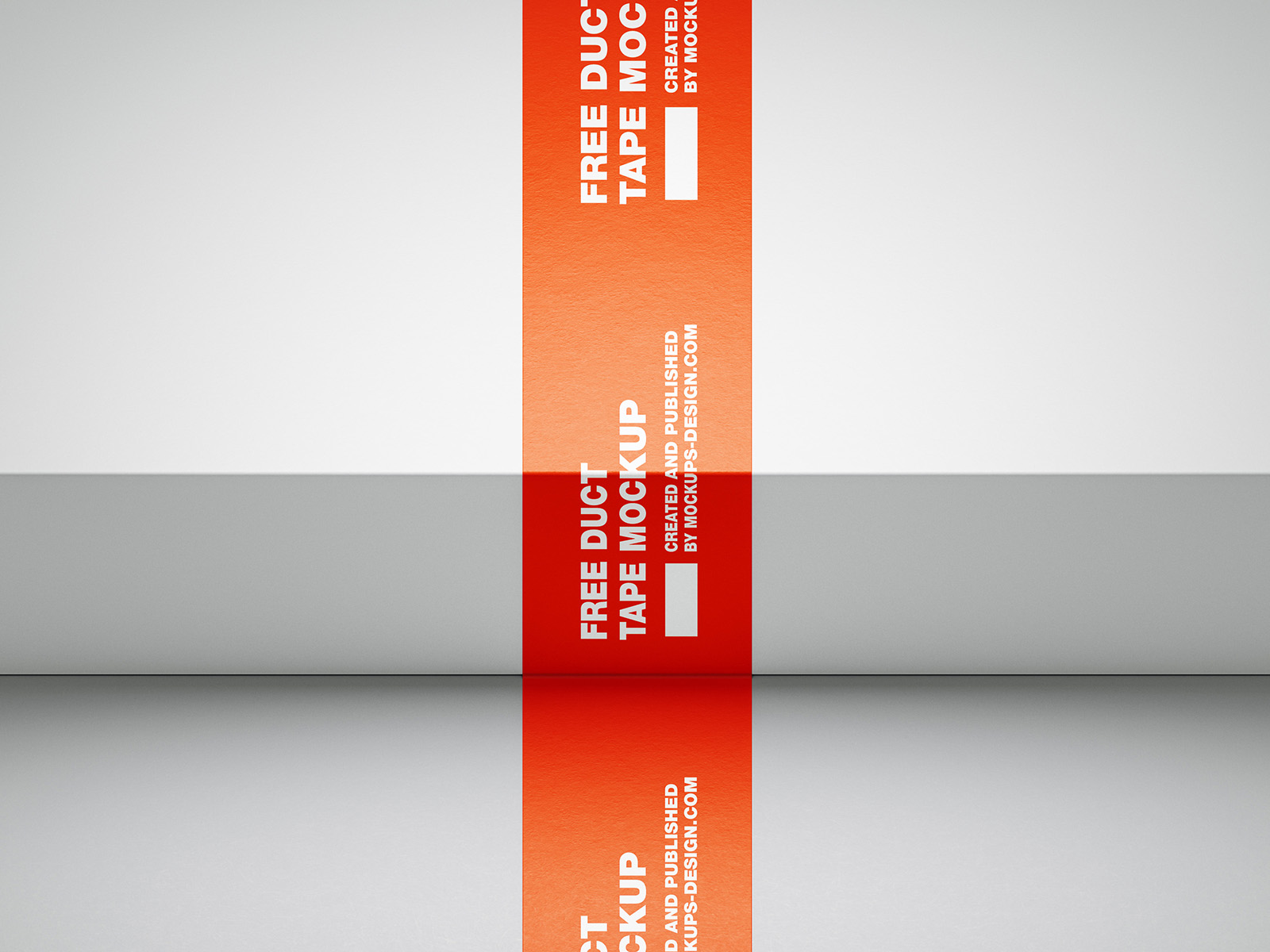 Free simple duct tape mockup