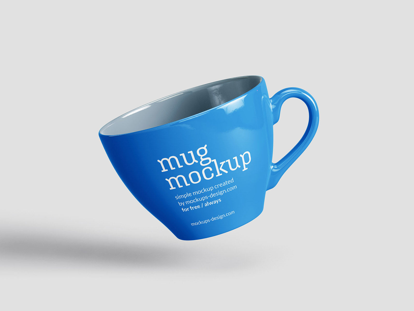 Free coffee mug mockup