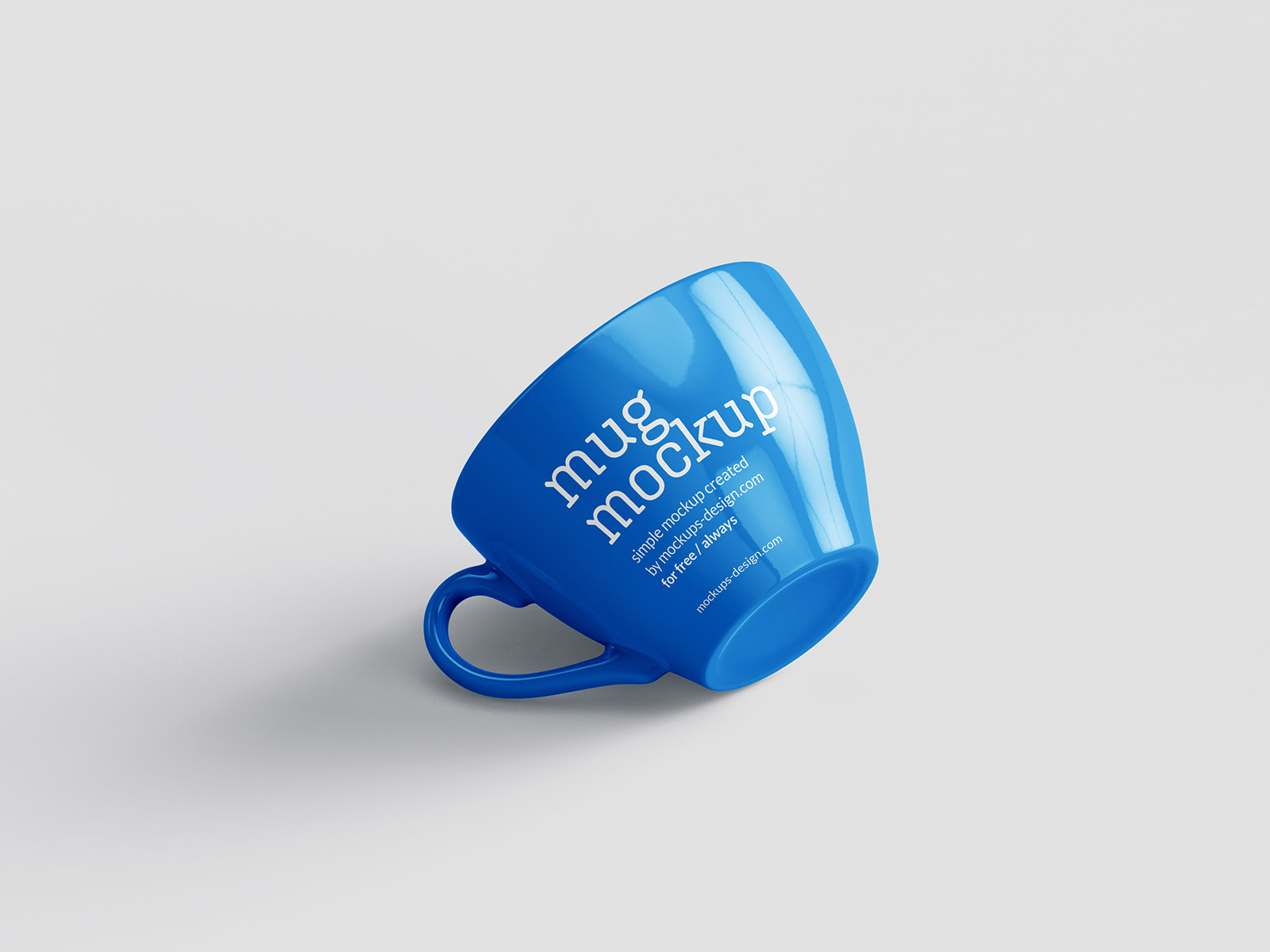 Free coffee mug mockup