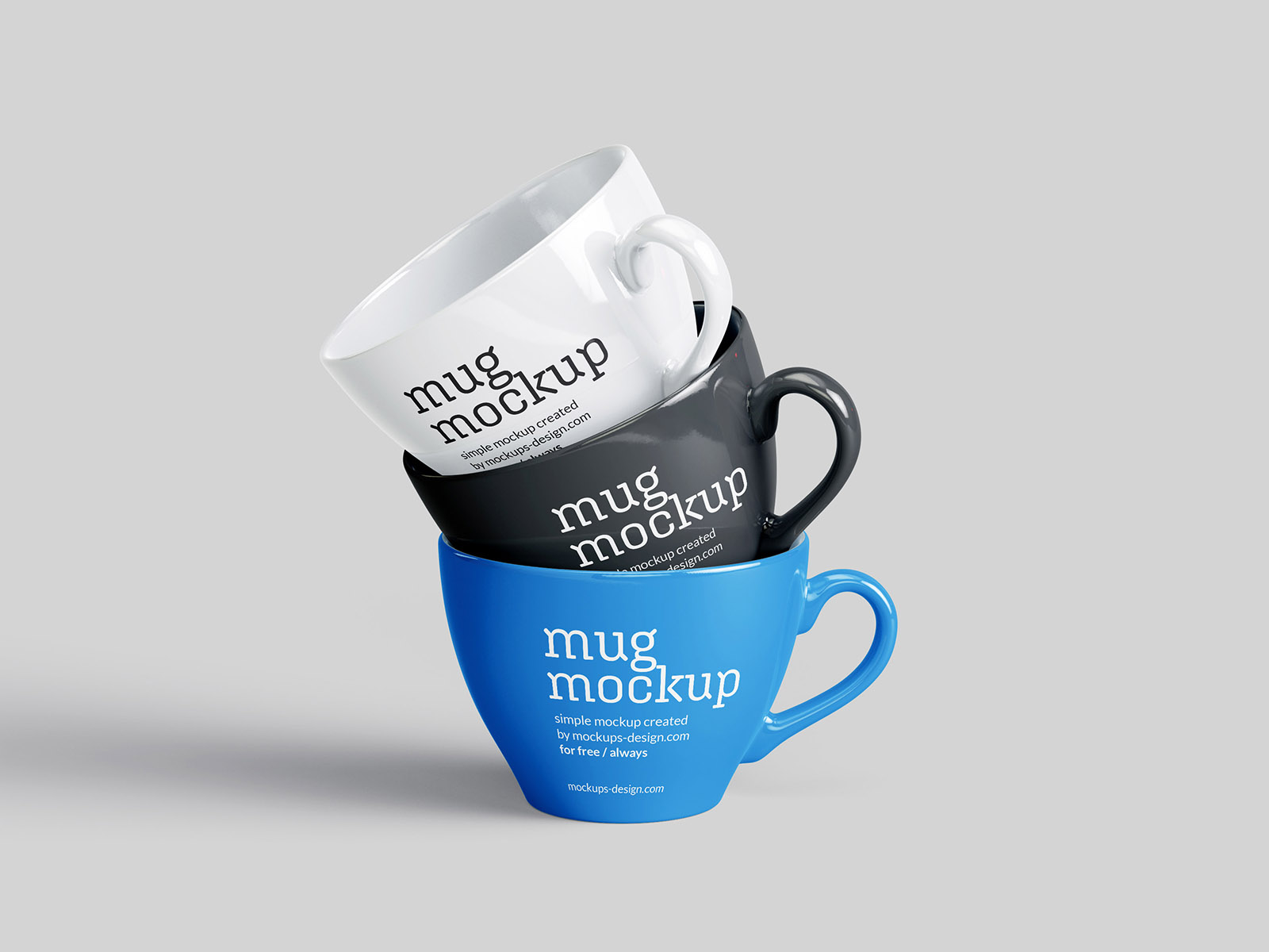 Free coffee mug mockup