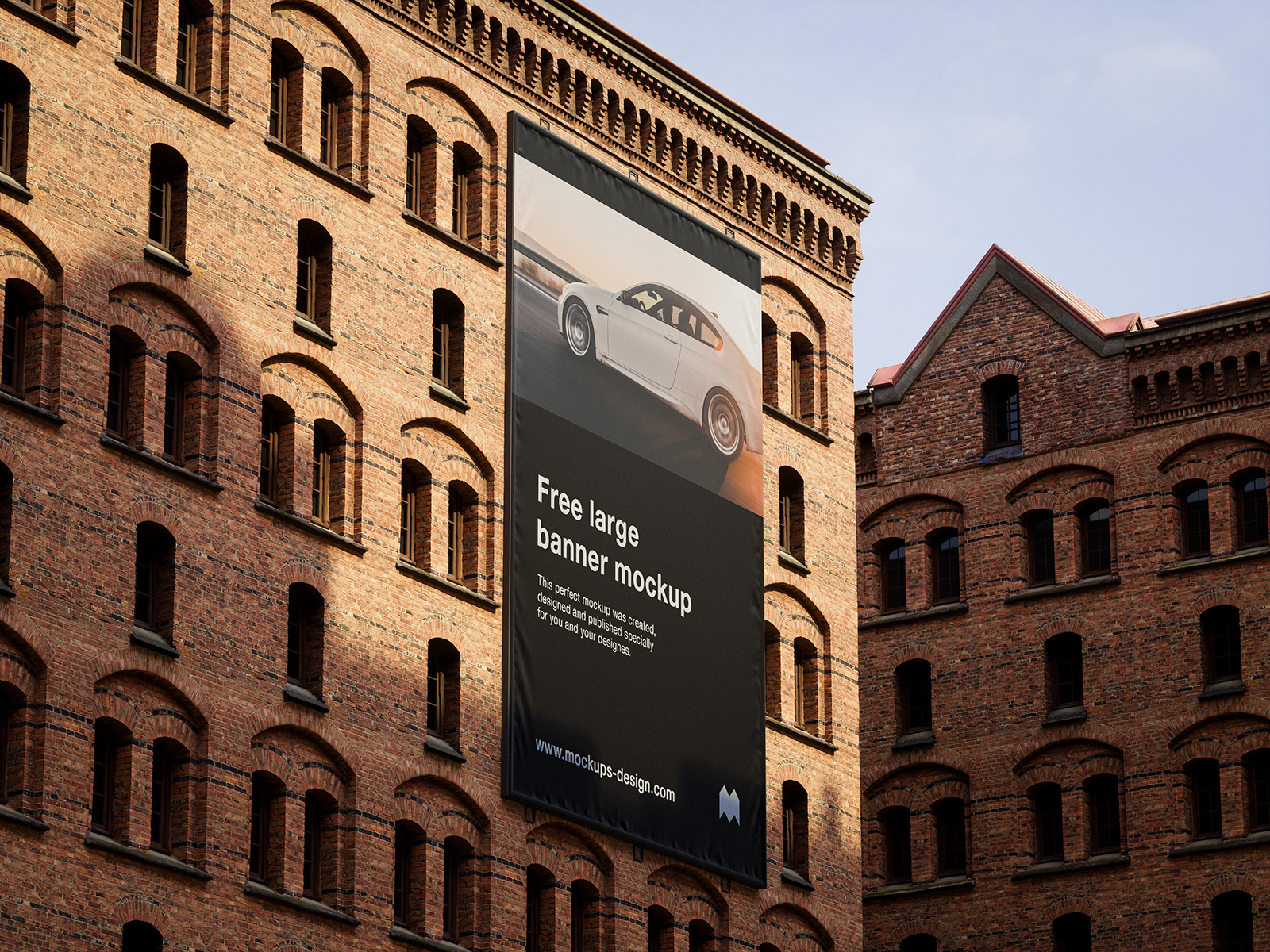 Large banner mockup