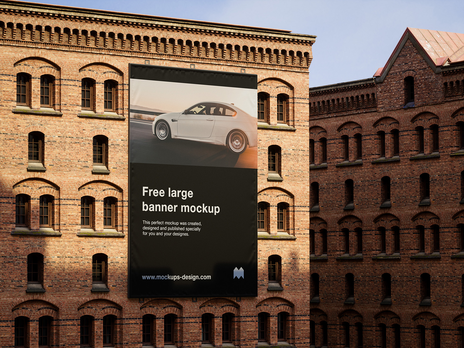 Large banner mockup