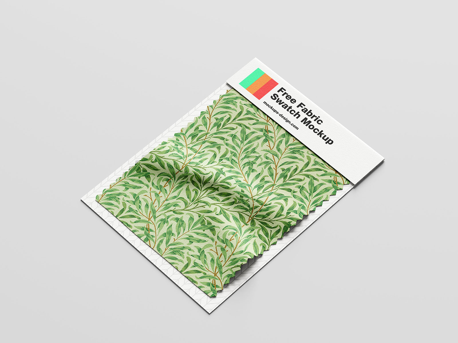 Fabric swatch mockup