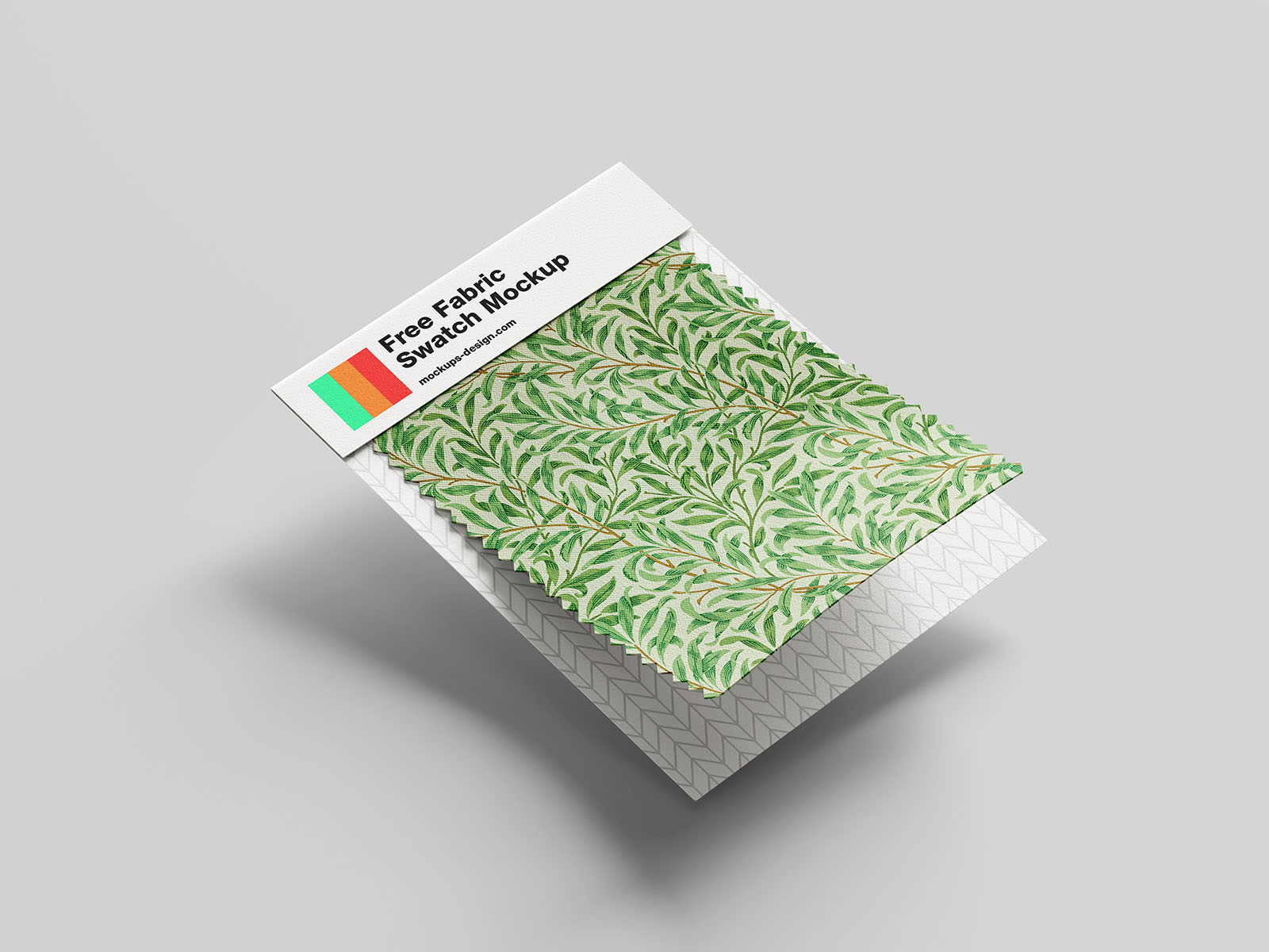 Fabric swatch mockup