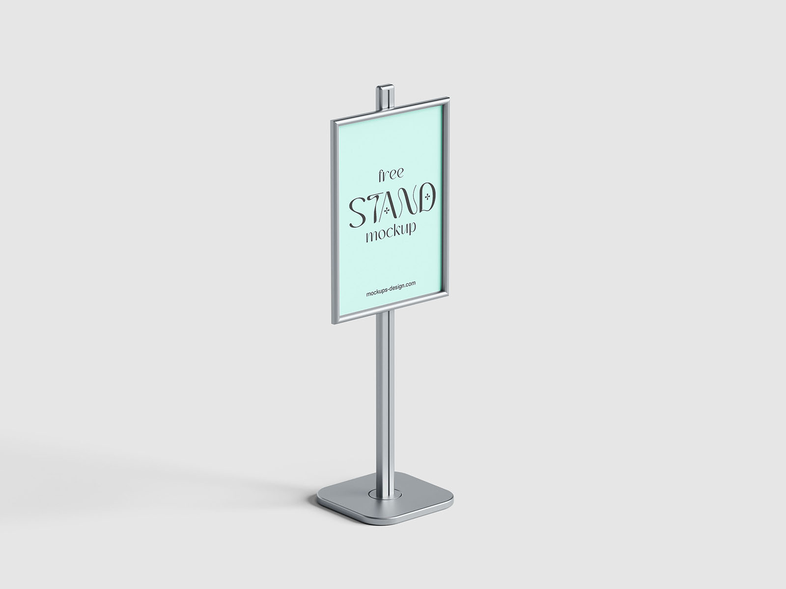 Simple stand mockup