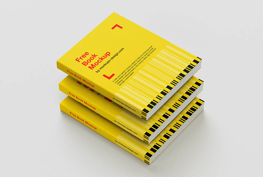 Editorial book mockup